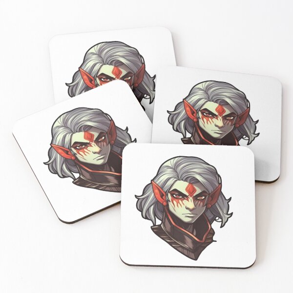 Item preview, D&D Drow Bloodhunter designed and sold by TellezStickers.
