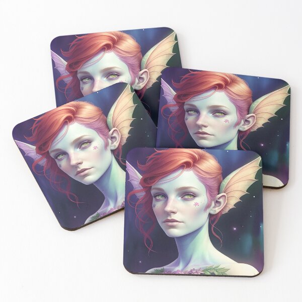 Item preview, Red Haired Seelie Faerie in the Forest designed and sold by Erika V..