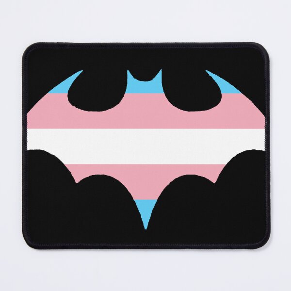 Item preview, Trans Pride Bat Logo designed and sold by AdriftCharacter.
