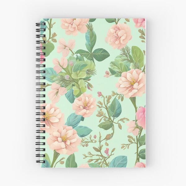 Aperçu de l'œuvre Motif floral vintage dans un style aquarelle créée et vendue par EBESIGN.