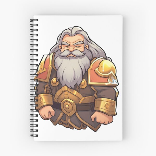 Item preview, D&D Dwarf Paladin designed and sold by TellezStickers.