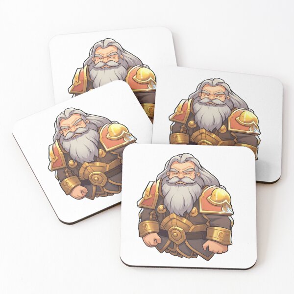 Item preview, D&D Dwarf Paladin designed and sold by TellezStickers.