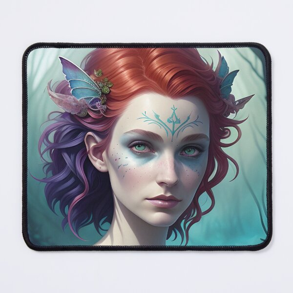 Item preview, Red Haired Seelie Faerie in the Forest designed and sold by Erika V..