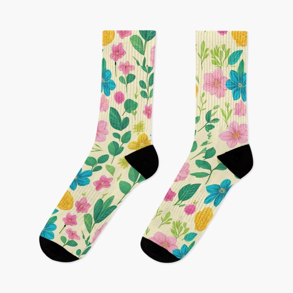 Item preview, Vintage Floral Pattern in Watercolor Style designed and sold by EBESIGN.