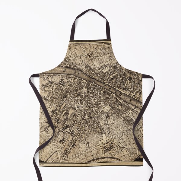 Item preview, Vintage map of Florence, Italy (Giuseppe Poggiali, 1784) designed and sold by Vintagenaut.