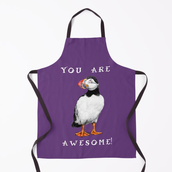 Item preview, You ARE Puffin Awesome! | W Cartoon Puffin Bird designed and sold by Snootrac.