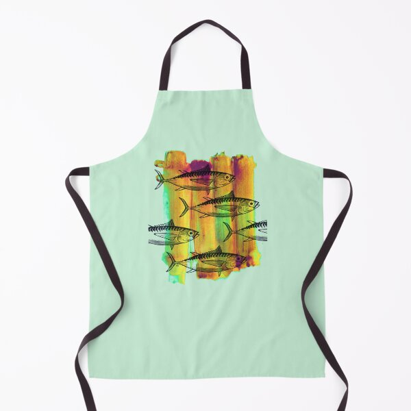 Item preview, FISHES ENGRAVE-yellow mix designed and sold by BEATRIZ ABAITUA.