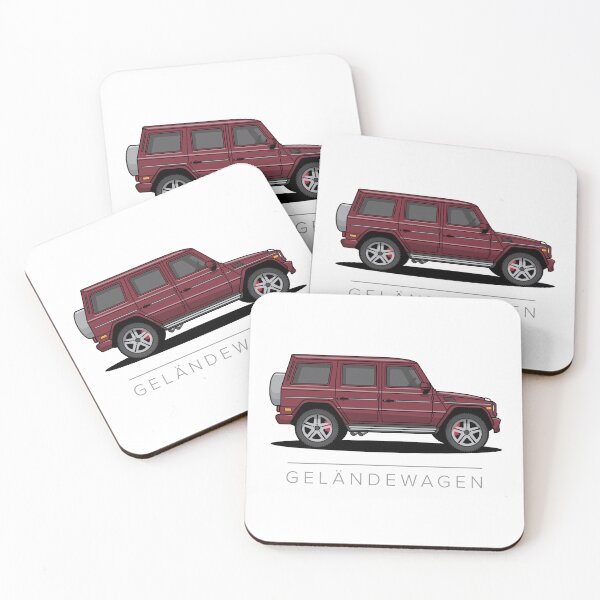 Item preview, Merc 4x4 SUV Luxury Car Wagon Light red designed and sold by blackdogshop.