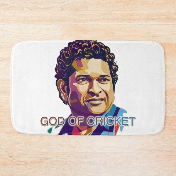 Item preview, Sachin Tendulkar - God of Cricket Fan Art designed and sold by DesiBazaar.