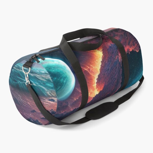 Item preview, Oceans magical lighting distant worlds fantasy other worlds - Landscape art designed and sold by dosedai.