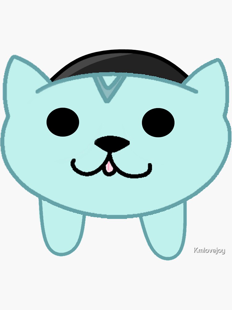"Cat V" Sticker by Kmlovejoy Redbubble