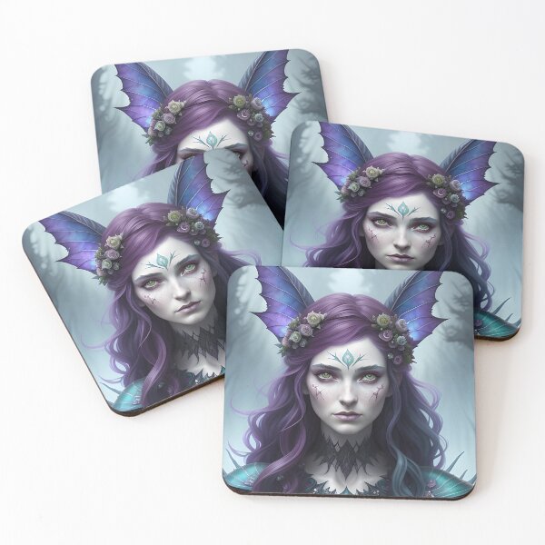 Item preview, Dark Magic Unseelie Faerie in the Forest designed and sold by Erika V..