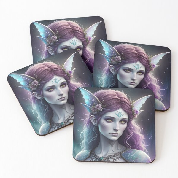 Item preview, Dark Magic Unseelie Faerie in the Forest designed and sold by Erika V..