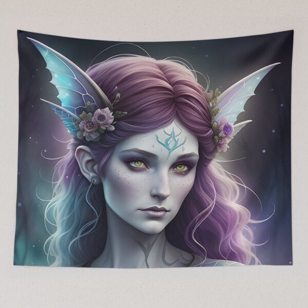 Item preview, Dark Magic Unseelie Faerie in the Forest designed and sold by Erika V..