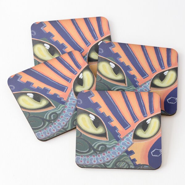 Item preview, Jaguar Eyes - Mural Painting  designed and sold by Jillianamatt.