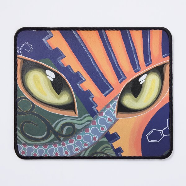 Item preview, Jaguar Eyes - Mural Painting designed and sold by Jillianamatt.