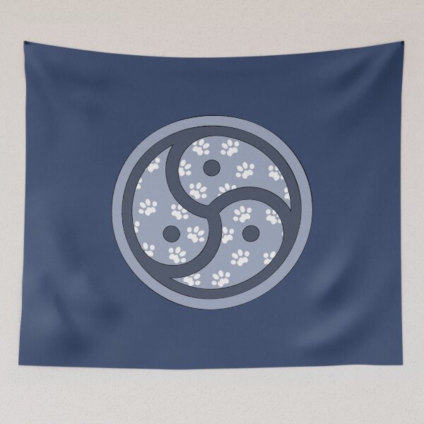 Aperçu de l'œuvre Chiot Amour Triskelion créée et vendue par AGirlCreative.