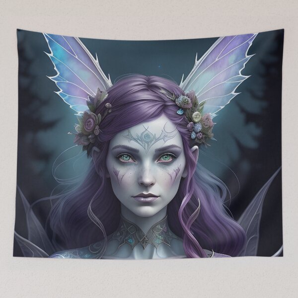 Item preview, Dark Magic Unseelie Faerie in the Forest designed and sold by Erika V..