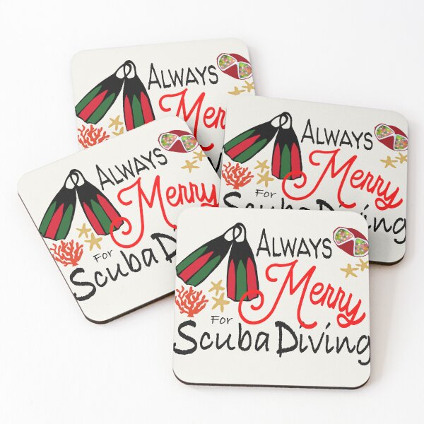 Item preview, Merry Scuba Diving designed and sold by jennyblairarts.