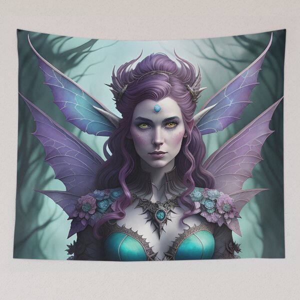 Item preview, Dark Magic Unseelie Faerie in the Forest designed and sold by Erika V..