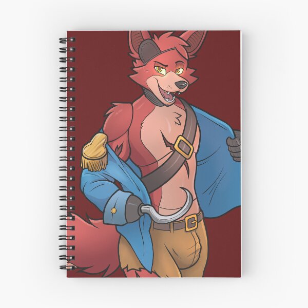 Aperçu de l'œuvre Capitaine Foxy FNAF Sticker créée et vendue par Bradon Ortiz.