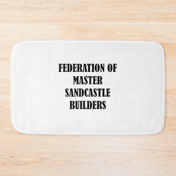 Item preview, Federation of Master Sandcastles Builders designed and sold by VictoriaLop.