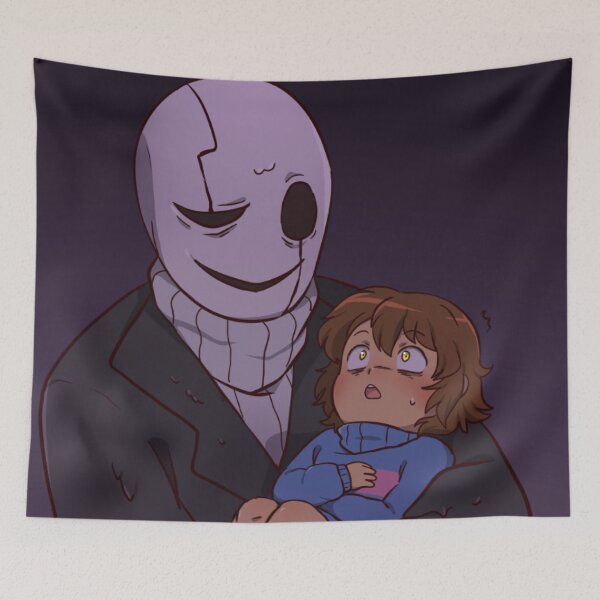 Item preview, Gaster and Frisk! designed and sold by Rayium.