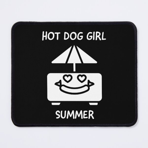 Item preview, Hot Dog Girl Summer Smiling Hot Dog Stand designed and sold by Andy Hilaire.