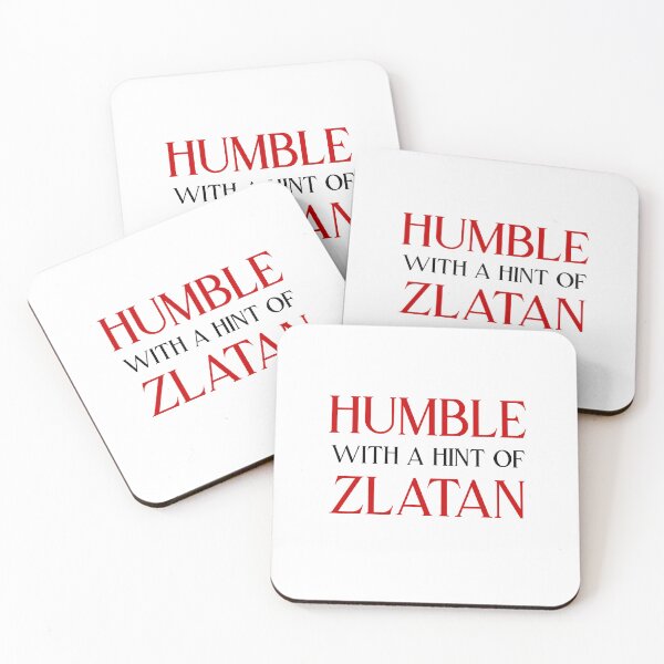 Item preview, Humble with a hint of Zlatan Red Black designed and sold by VRedBaller.