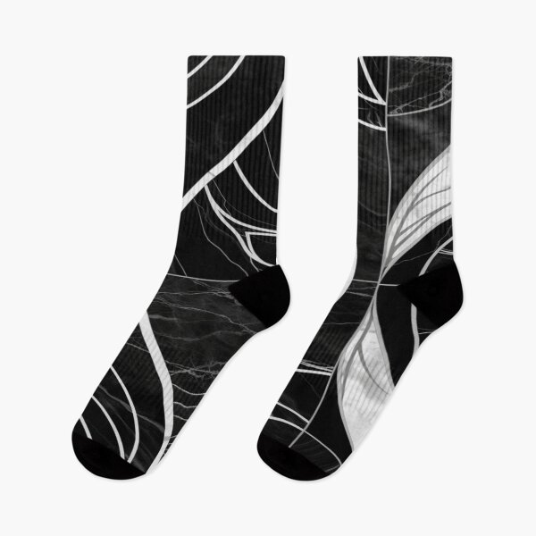Item preview, Mystery black and white pattern  designed and sold by Foxclothier.