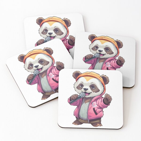 Item preview, Cute Panda Rapper designed and sold by mvnchkinz.