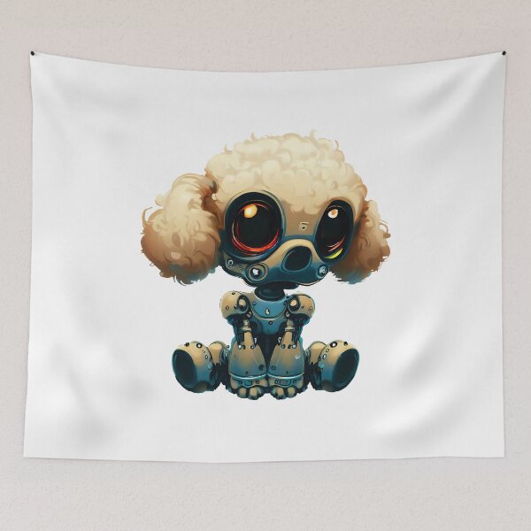 Item preview, Robo-Poodle! designed and sold by kukamatsu.