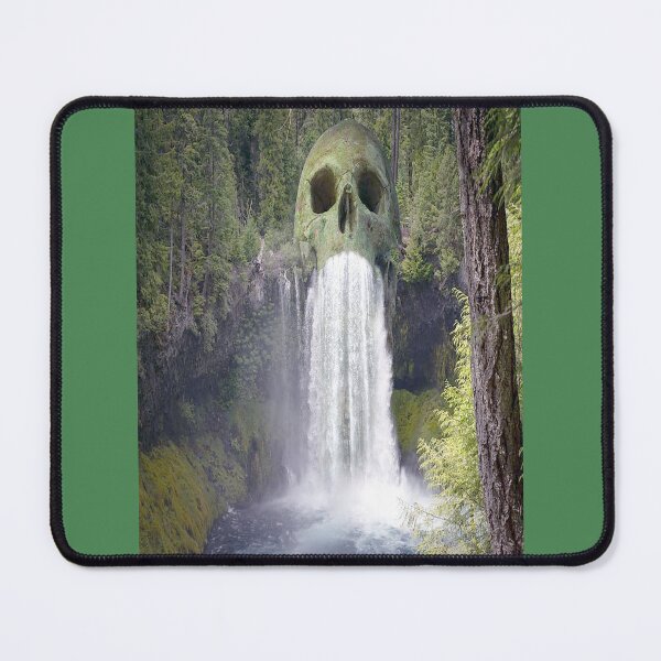 Item preview, Photoshop Fantasy art: Skull Waterfall designed and sold by mturns57.