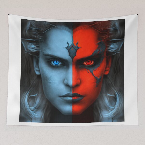 Item preview,  Master the Art of Face Evill of girl  designed and sold by YasirDemon7.