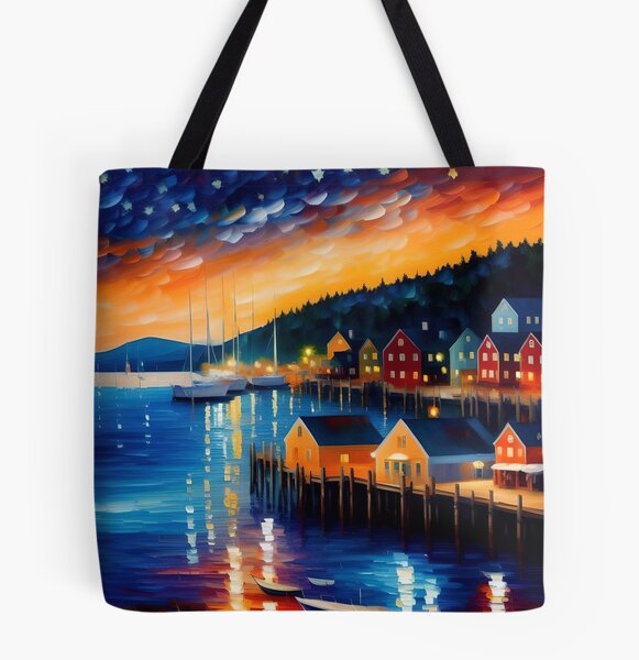 Graphic Boat and Tote, Acadia