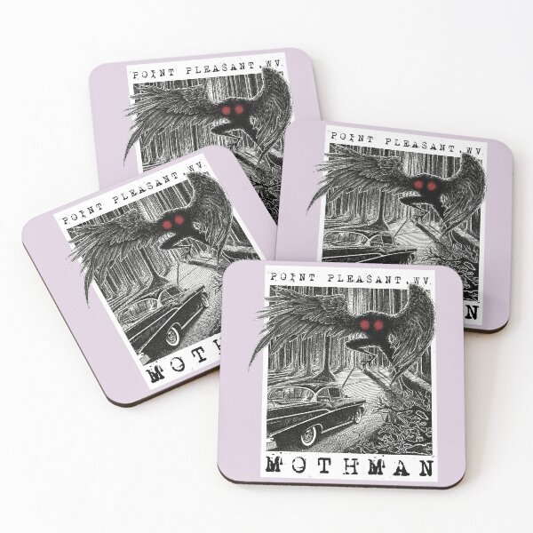 Item preview, Mothman Encounter - Point Pleasant, WV Cryptid Gift   designed and sold by AlphaGorst.