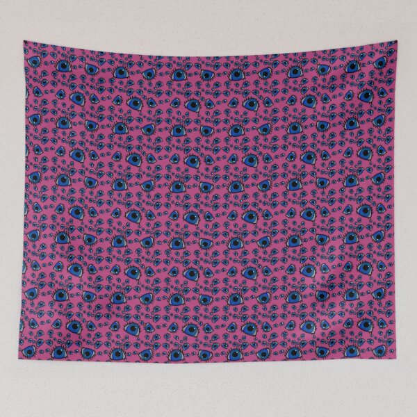 Item preview, Eyes on a pink background designed and sold by Confriends.