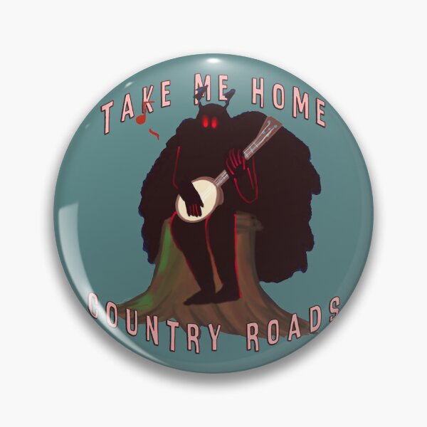 Item preview, Mothman, Country Roads  designed and sold by AlphaGorst.