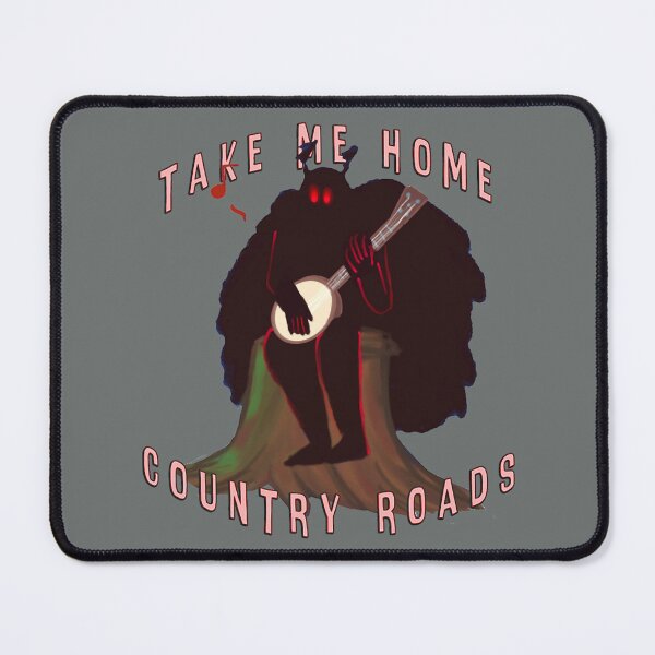 Item preview, Mothman, Country Roads designed and sold by AlphaGorst.