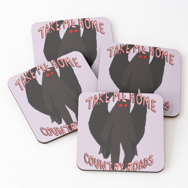 Item preview, Mothman, Country Roads  designed and sold by AlphaGorst.