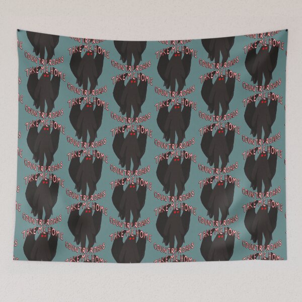 Item preview, Mothman, Country Roads  designed and sold by AlphaGorst.