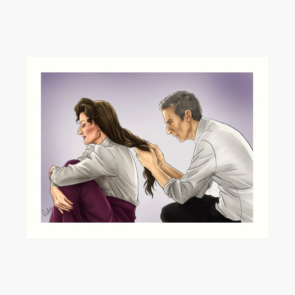 Missy and Twelfth Doctor Art Print