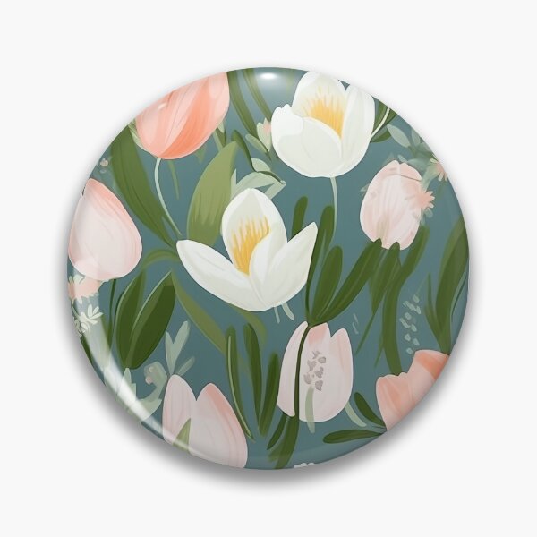 Item preview, Floral Spring Tulips designed and sold by CraftingImpulse.