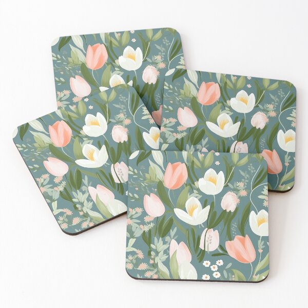 Item preview, Floral Spring Tulips designed and sold by CraftingImpulse.