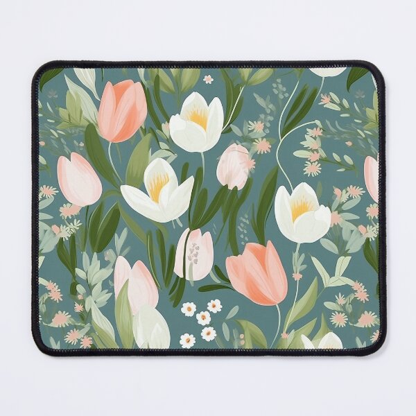 Item preview, Floral Spring Tulips designed and sold by CraftingImpulse.