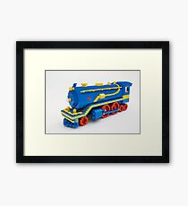 LEGO Train Engine Framed Print