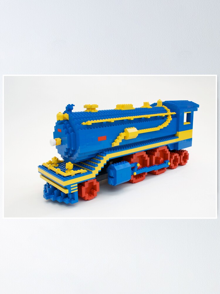 yellow lego train
