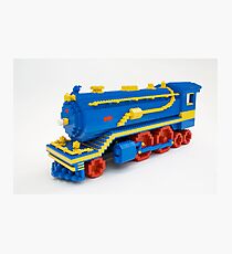 LEGO Train Engine Photographic Print