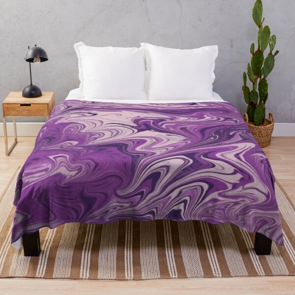 Item preview, Evocative Purple Marbled Design designed and sold by Foxclothier.