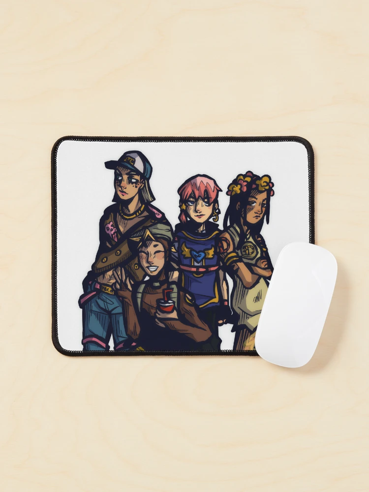 JoJo's Bizarre Adventure - Stone Ocean Main Characters Mouse Pad